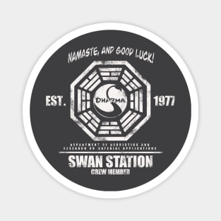 Swan Station Crew Member Magnet